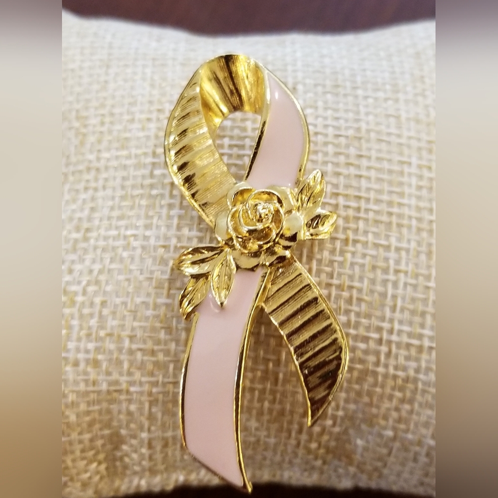 Vintage Avon Breast Awareness Brooch